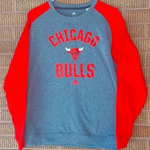 Mens Chicago Bulls Crew neck Sweatshirt Sz Mes